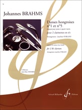 Hungarian Dances #1 and #5 Clarinet Duet cover